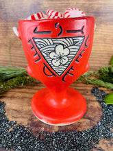 Load image into Gallery viewer, Holly Glyphic Yule Goblet