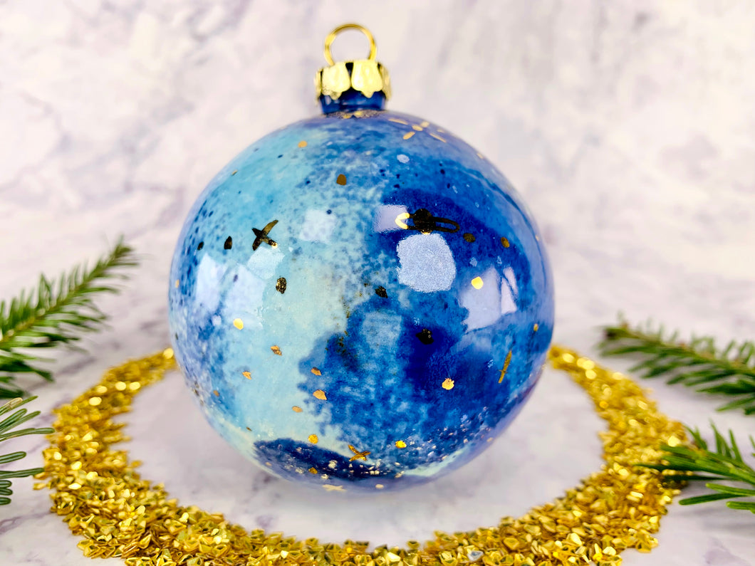 Blue Planet Ornament