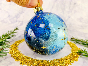 Blue World Ornament