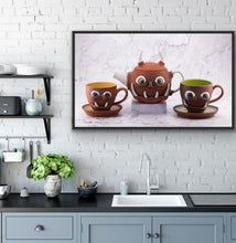 Load image into Gallery viewer, Frumious Tea Set Canvas
