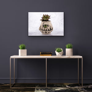 Verdant Seeing Eye Canvas (Wall Art)