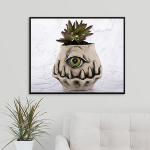 Verdant Seeing Eye Canvas