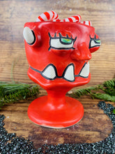 Load image into Gallery viewer, Holly Glyphic Yule Goblet
