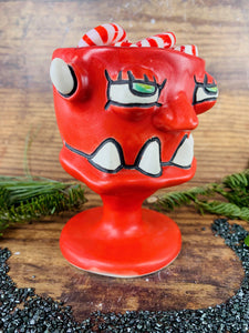 Holly Glyphic Yule Goblet