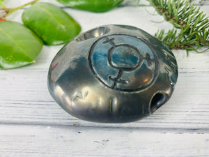 School of the Wolf Pipe Medallion