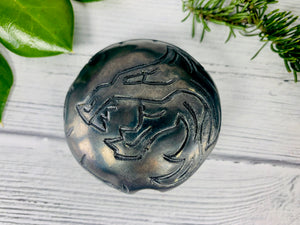 School of the Wolf Pipe Medallion