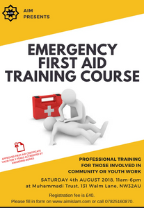 First Aid & Emergency Response Class